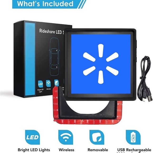 Spark Delivery Driver LED Sign - Picture 2 of 7